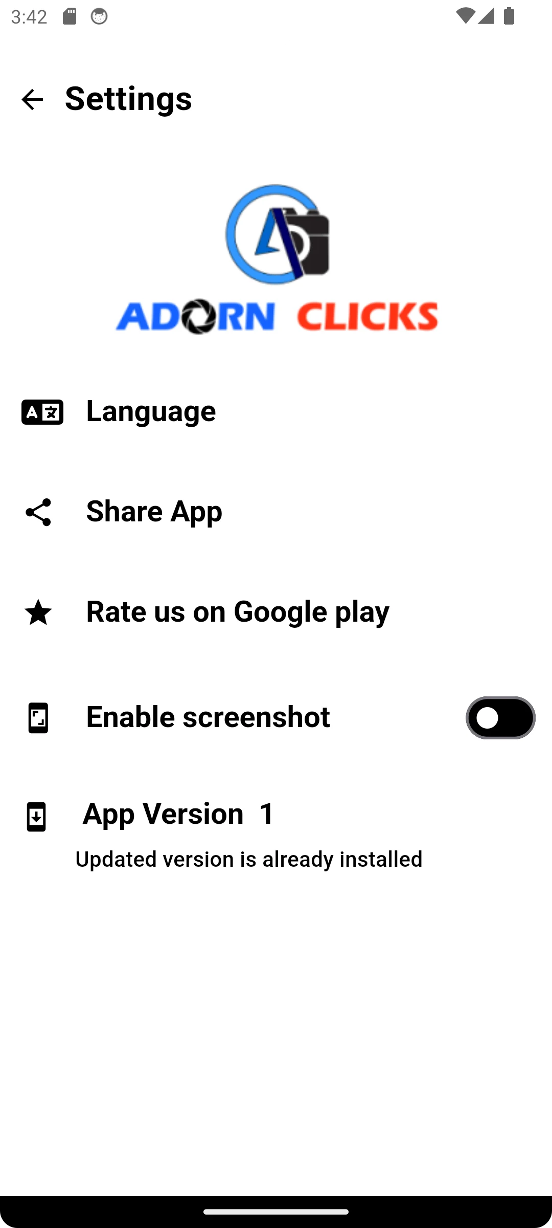 Adorn Clicks screenshot